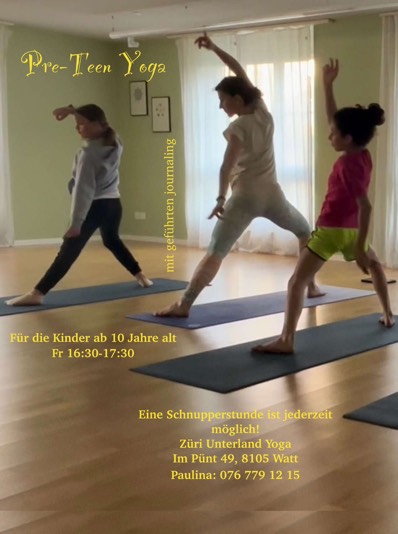pre teen yoga
